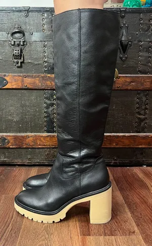 Dolce Vita Womens Corry H2O Tall Knee High Lug Sole Boots Black Size 10 thumbnail 6