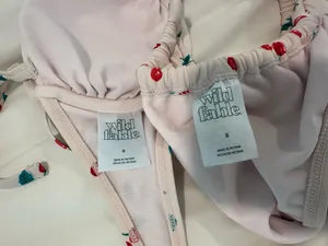 Target Wild Fable Bikini Set Cherry Pink thumbnail 3