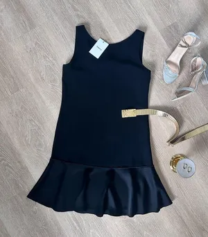 NWT Theory Flirty Flare Dress V-shaped Cutout Back, Cocktail Evening Dress thumbnail 1