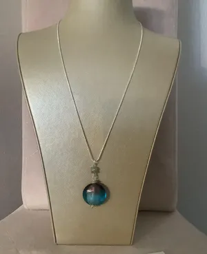 Handmade Sterling Silver 925 Moonlight Necklace thumbnail 1