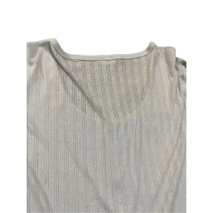 Free People intimately free long gray blue tunic‎ open knit back sz XS thumbnail 6
