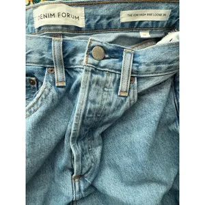 Aritzia Denim Forum The Joni High Rise Loose 29L Jeans Blue Size 27 thumbnail 9