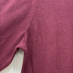 LOFT Plus Rich Burgundy Turtle Neck Sweater Dress - Size 16/18 thumbnail 5