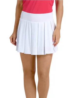 SWINGDISH Heat Valentina Pleated Skort White Size L NEW thumbnail 4