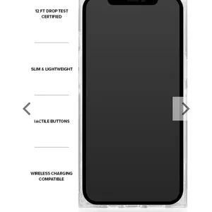 Elegant White Rhinestone iPhone 15 Pro Phone Case thumbnail 5