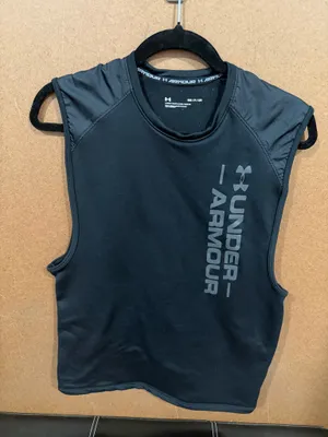 Under Armour Sleeve men shirt activewear S black thumbnail 1