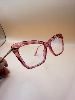 Zeelool Pink Tortoiseshell Women’s Fashion Glasses Frame, No prescription thumbnail 3