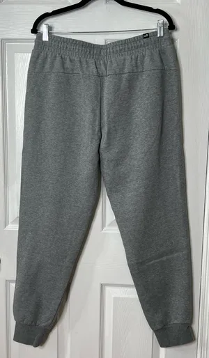 Puma Mens Gray Jogger Sweatpants Size L Y2K Minimal Streetwear Lounge thumbnail 2