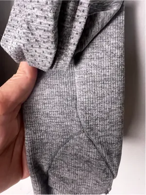 Lululemon Swiftly Tech Gray Long Sleeve Running Yoga Shirt Still Your Mind thumbnail 3