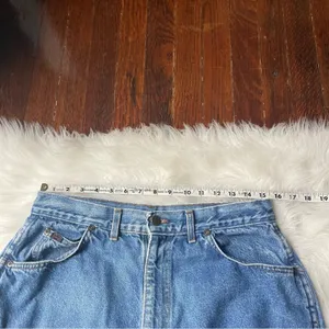 Vintage Chic Jeans Straight Leg High Rise Mom 100% cotton thumbnail 6