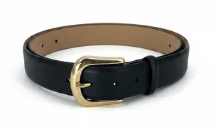 B-Low the Belt Kennedy Leather Belt‎ Black Gold Size XS thumbnail 1
