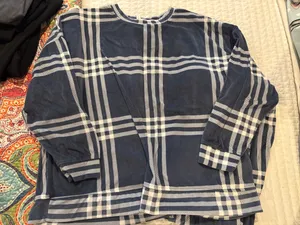 Winter pajamas Blue Size XL thumbnail 1