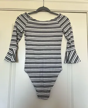 Abercrombie Striped Bodysuit thumbnail 2