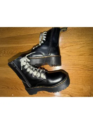 Size US 8 Dr. Martens Women's Molly Platform Boot, Black, (EU 39 / UK 6 ) thumbnail 5