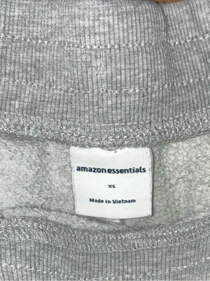 Amazon Essentials Gray Track Pants / Joggers Size XS thumbnail 3