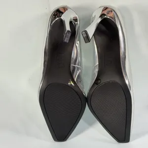 INC‎ International Concepts Size-6.5 M Womens Metallic Silver Heels thumbnail 8