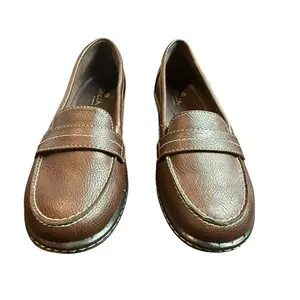 Sbicca Beatrice Brown Penny Loafers Size 8W thumbnail 2