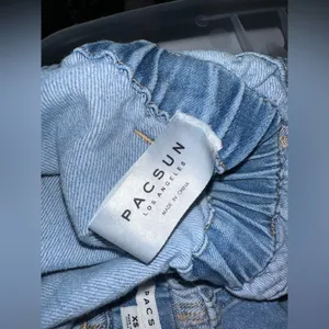 PacSun Paperbag Waist Denim‎ Shorts Size XS thumbnail 5