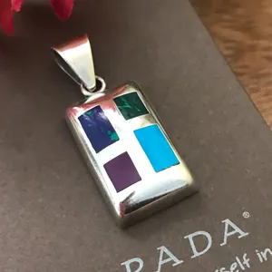 Silpada Sterling Silver Inlaid Pendant thumbnail 3