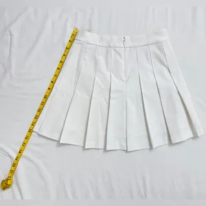 Aritzia Sunday Best Olive Mini Skirt - White - 0 thumbnail 9