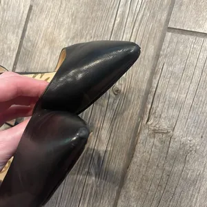 Sam Edelman Black Suede Heels thumbnail 5
