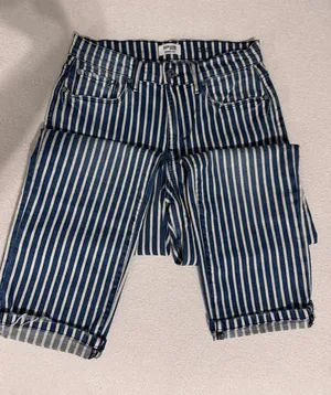 Kensie striped denim jeans NWOT thumbnail 1