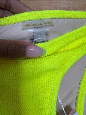 PilyQ Pineapple Reef Teeny Bikini Bottoms thumbnail 3