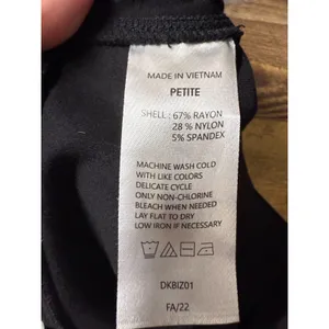 Quince Women Ultra Stretch Ponte Straight Leg Pants Sz M Pull‎ On Black thumbnail 4