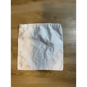 Michael Kors Dust Bag White OS Unisex Drawstring Satin Storage Accessory thumbnail 4