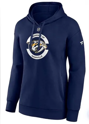 NWT Fanatics Women's Nashville Predators AP Pro Secondary Hoodie thumbnail 1