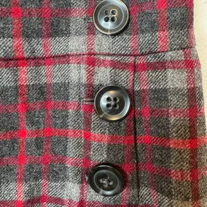 Gap Tartan Plaid Mini Skirt Wool Blend Lined Size 2 thumbnail 2