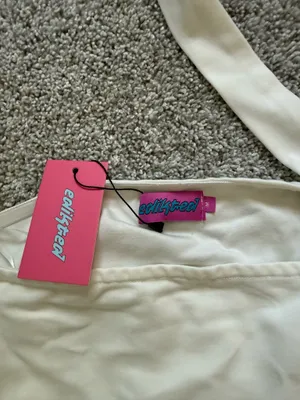 Edikted White Halter Top thumbnail 5