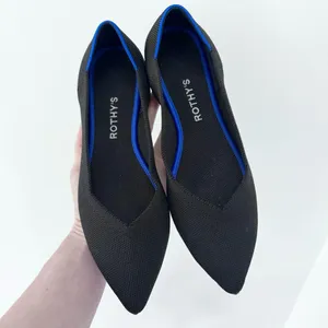 Rothy's THE POINT Black Pointed thumbnail 5