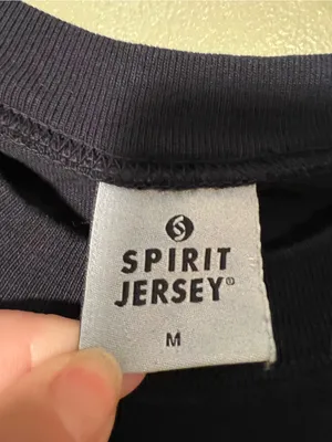 Spirit Jersey Unisex Size Medium Long Sleeve T-Shirt Navy Blue Orange Denver CO thumbnail 9