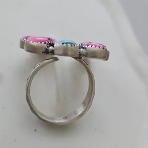 Cotton Candy Naja Turquoise Ring thumbnail 4