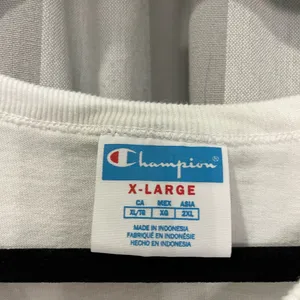 Champion Classic White Long Sleeve Tee thumbnail 2