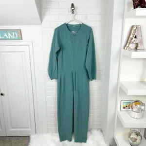 Lululemon Ventlight Zippered Jumpsuit in Tidewater Teal Size 2 thumbnail 4