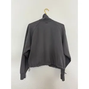 Abercrombie & Fitch YPB neoKNIT Cinched Full-Zip Hoodie Medium Grey Athletic thumbnail 13