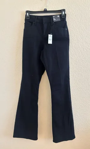 Express Curvy Mid Rise Black Bootcut Jeans NWT thumbnail 4