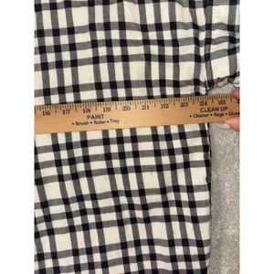 Madewell Courier Button-Back Shirt in‎ Double-Faced Plaid Size S Short Sleeve thumbnail 10