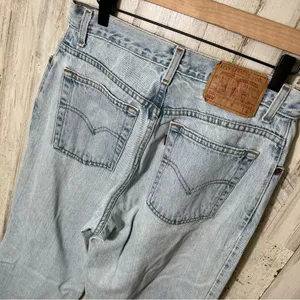 Vintage 90s Levis 550 High Rise Tapered‎ Leg Relaxed Fit Cotton Womens Size 12 thumbnail 2