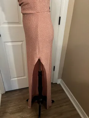 Windsor sparkly pink bridesmaid dress thumbnail 10