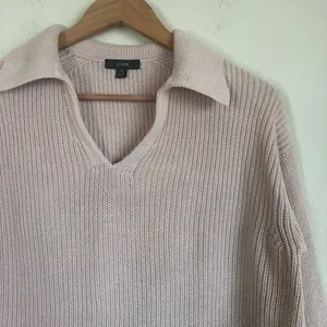 J. Crew Cotton Collar Sweater thumbnail 4