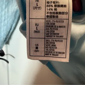 Walt Disney‎ World 2019 Quilted Crewneck Baby Blue Graphic Character Long Sleeve thumbnail 5