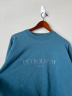 Blue Petroleum England Crewneck Size M thumbnail 3