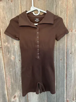 Brown Amazon romper  thumbnail 3