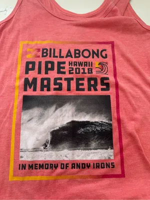 Billabong Coral Pipe Masters Graphic Tank Top thumbnail 2