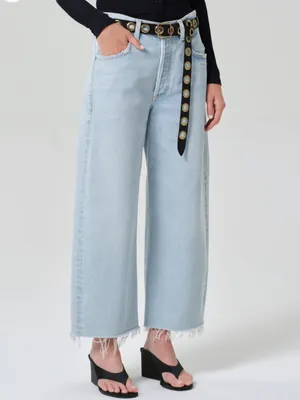 NWOT Citizens of Humanity Ayla wide leg jeans Sailor 25 thumbnail 2