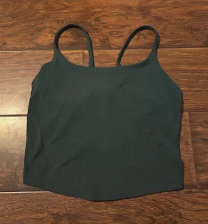Green sport tank thumbnail 1
