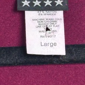 Unbranded 4 Star Y2K Babydoll Top with Floral Tie Milkmaid 3/4 Sleeve Top‎ SZ L thumbnail 4